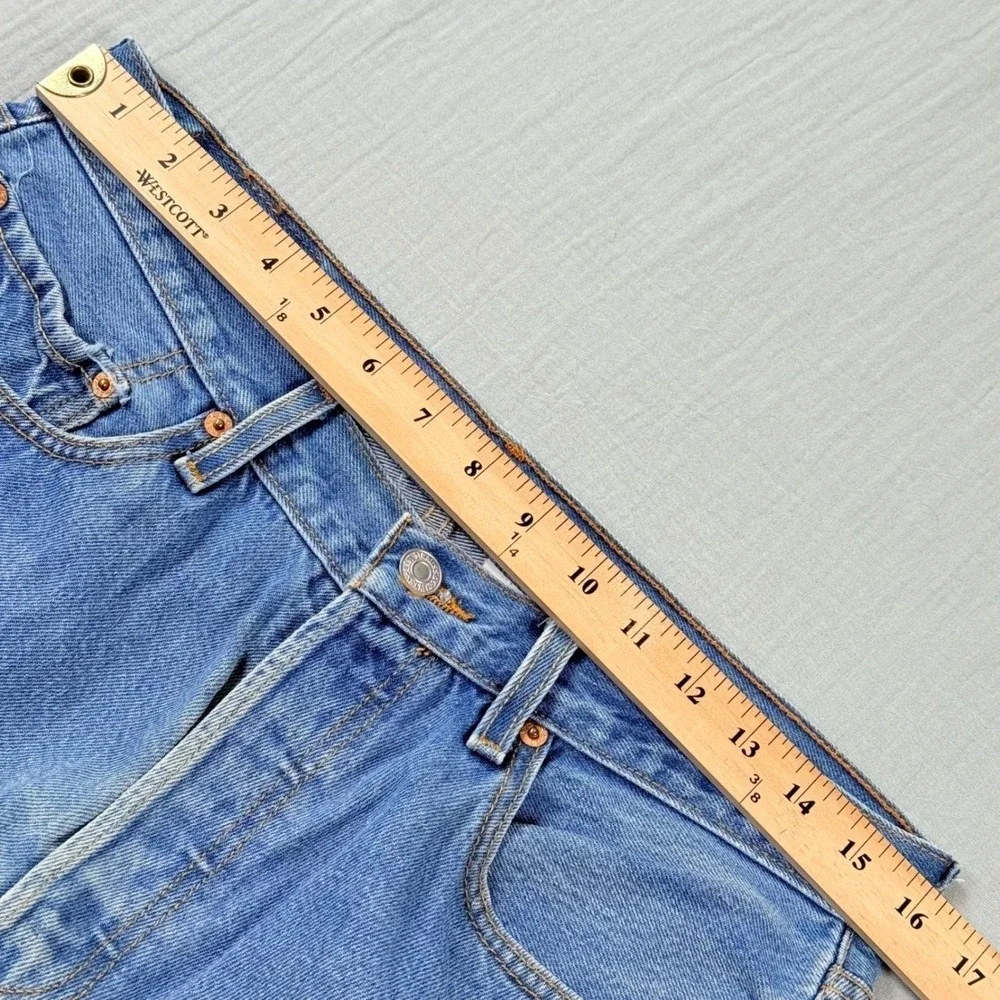 VTG Levis 501xx Mens Jeans 32x33 Light Wash‎ Button Fly Made in USA Tag 34x36